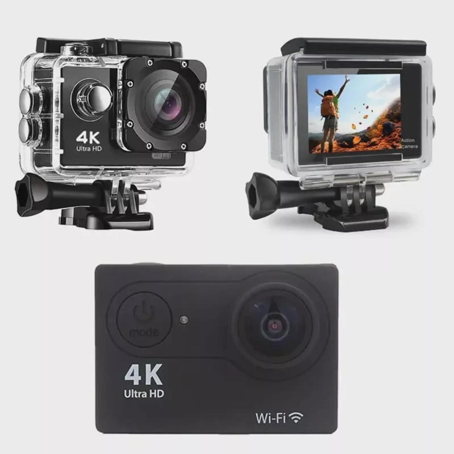 Foto extra 2 do produto Câmera de Esportes e Ação 4k Full Hd a Prova D’Água Wifi Tipo Go Pro